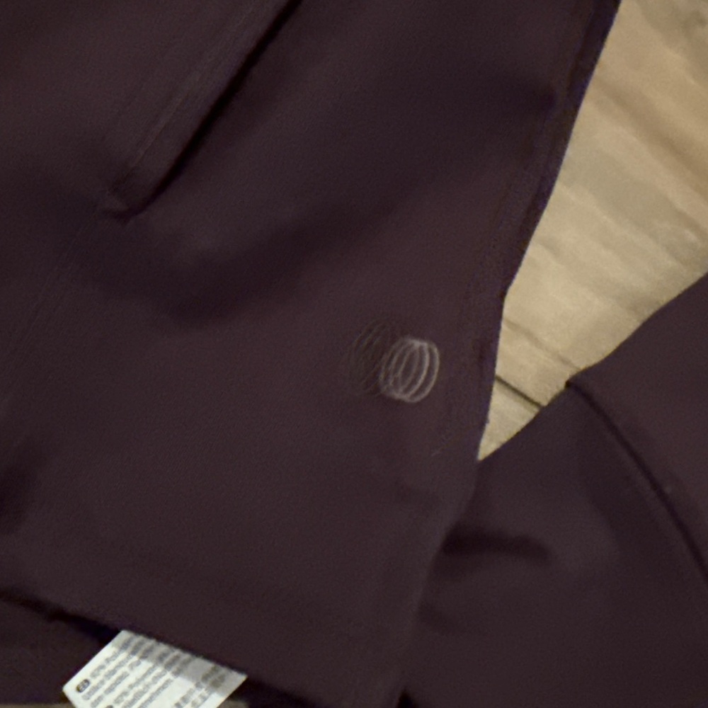 Balance Never used no tags Women's Purple Jacket small gold zip up - Picture 4 of 4